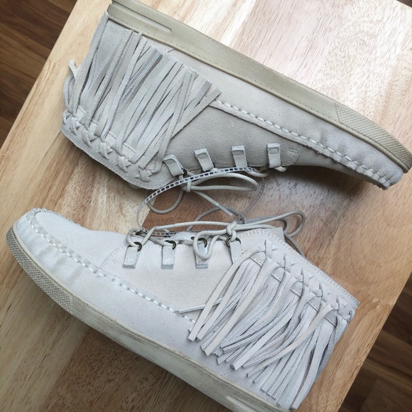 Zodiac NWOT Suede Moccasin Booties - Picture 6 of 10